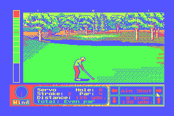 Jack Nicklaus' Unlimited Golf & Course Design hypothetical CGA palette example 2