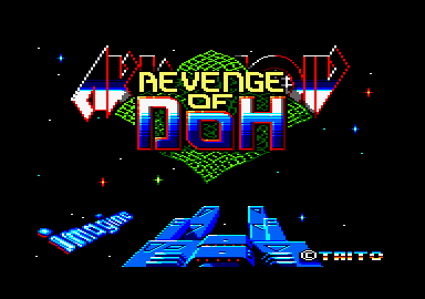 Arkanoid 2: Revenge of Doh Amstrad CPC loading screen