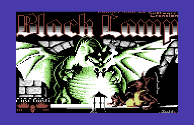 Black Lamp Commodore 64 Loading Screen