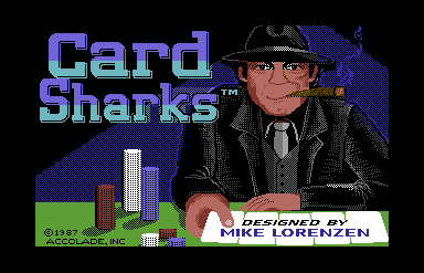 Card Sharks Commodore 64 Loading Screen