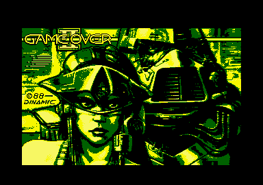 Game Over II Amstrad CPC loading screen