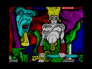 Sirwood ZX Spectrum loading screen