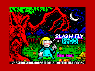 Slightly Magic ZX Spectrum loading screen