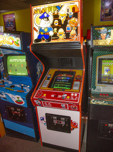 Mappy arcade cabinet